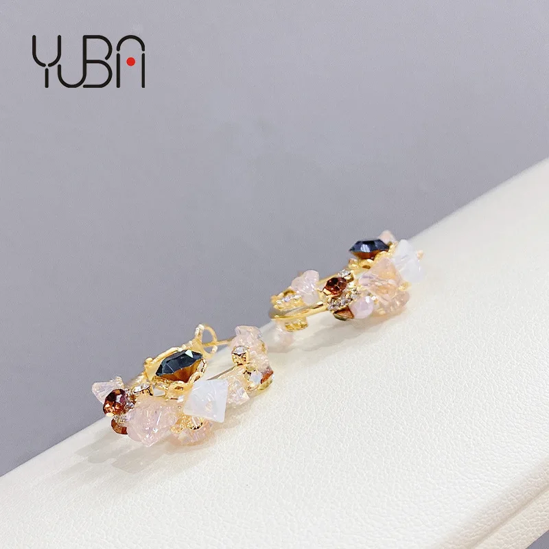 

Cappa Custom Wholesale Cheap price charming luxurious s925 silver stud shell flower diamond earrings