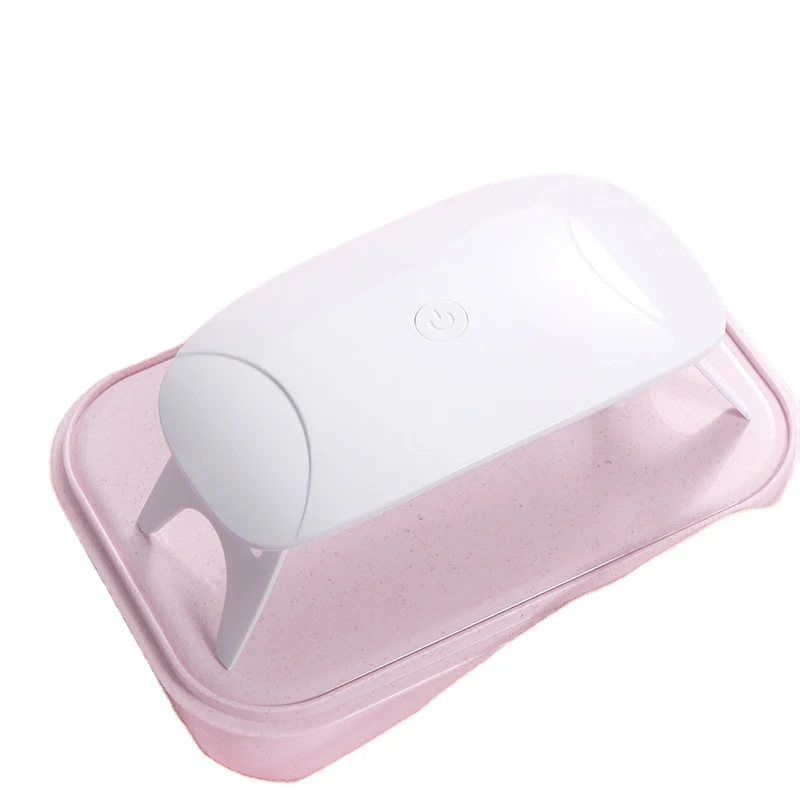 

Mini UV Lamp Nail Dryer Portable Led Nail Light USB Cable Home Use Nail Dryer Machine for Women Gel Polish, White/pink/customization