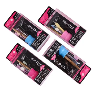 

Makeup Tools Makeup Eyebrow Pencil Brush Eyelash Curler Seven-Piece Set