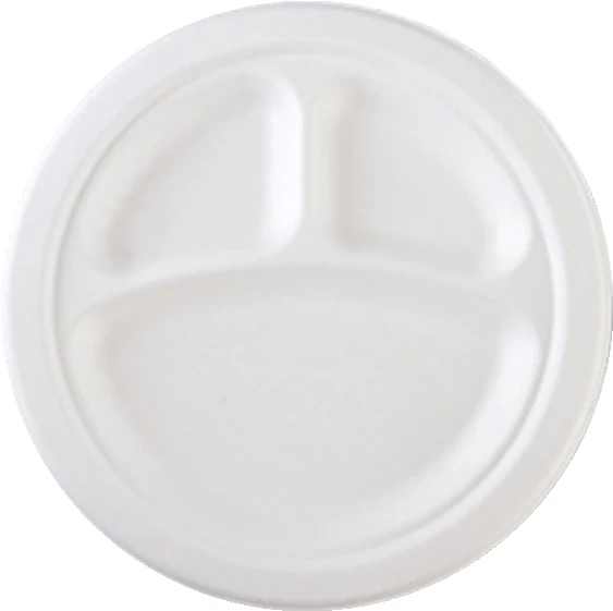 

10inches dinnerware plates 500ps Eco-Friendly 100% biodegradable disposable sugarcane bagasse tableware, Customized color