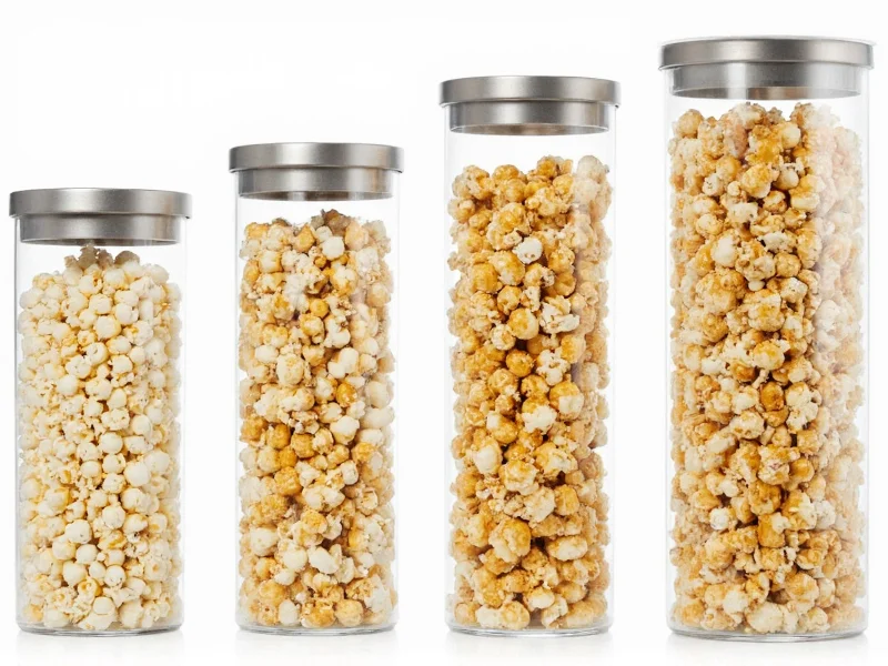 Caramel popcorn storage containers comparison