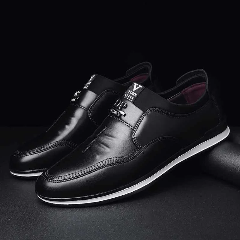 
Leather Shoes For Men Dress Shoes For Office Business Meeting Wear From China Factory 