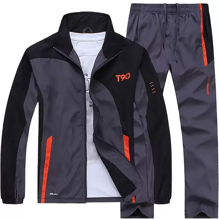 Wholesale Polyester Men's Track Suit Tennis Tracksuits Jogging Suit / Sports Suit /  Jogging Wear