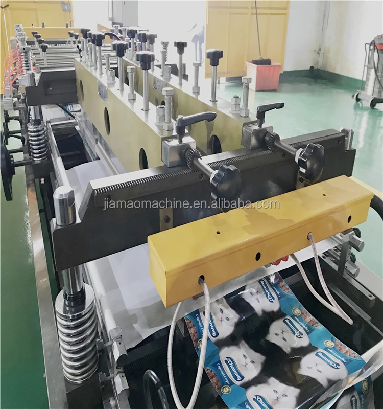 Zipper Bag Cutting And Sealing Machine Ziplock Making Price Zip Lock