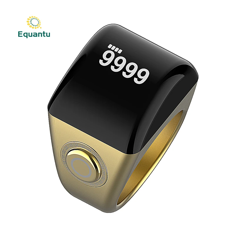 

Equantu Smart Ring Zikr Plastic Counter Muslim Tasbih Online Azan Sunrise Alarm Clock Smart Ring for Phone