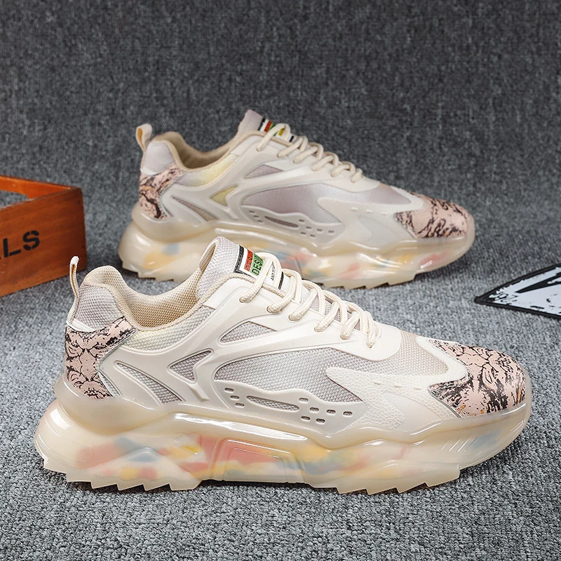 

2021 Wholesale men sneaker women running for men sport running shoes with knit upper casual shoes