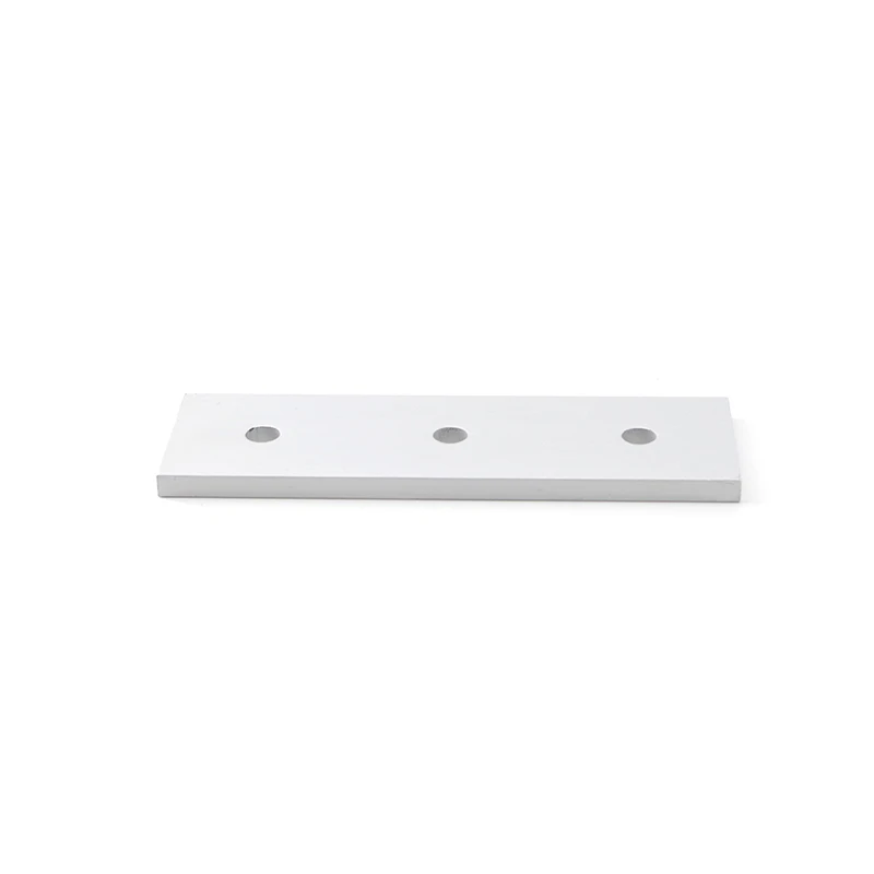 China Manufacturer  6105-t5  Clear Anodized 6047  3 Hole Joining Strip 45*45 45x45  Aluminum Plate 20 30 40 45