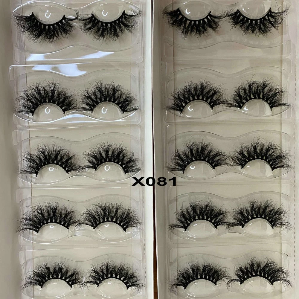 

Lash Vendors 25mm Mink eyelashes 100% Real Dramatic Fluffy Wholesale 5D Mink Hair Eyelash Wispy 30mm lashes