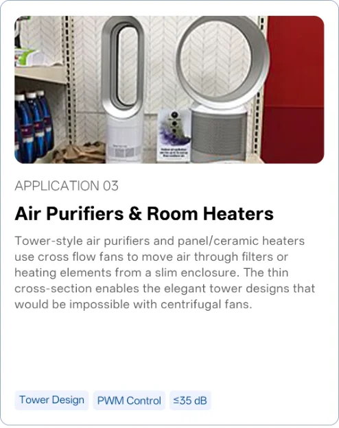Cross Flow Fan, 24V, Tangential - detail 66