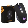 GM6077B RGB LED light 4800DPI USB 7d Game gaming mouse with driver 7 button