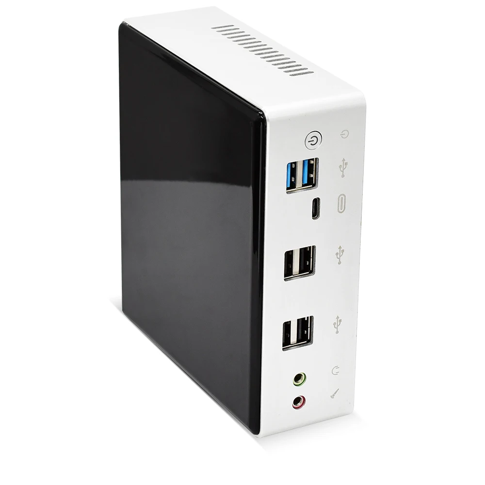 

Cheap Fan Mini Pc Core i7-8550U Window 10 Micro Personal Desktop Computer With Low Power Consumption For Office Home Education