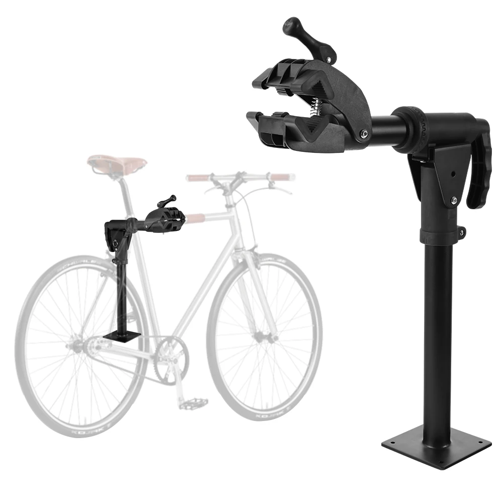 

2023 new indoor bicycle repair display clamp mtb foldable wall mounted bike rack