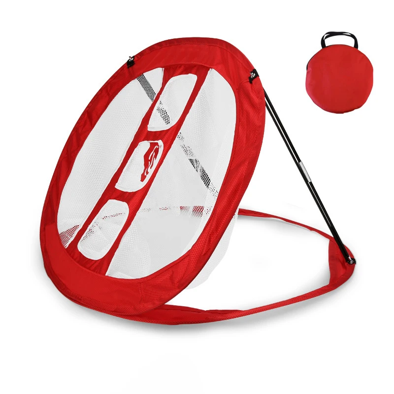 

Portable Golf Chipping Hitting Net Indoor Outdoor Golfing Target Net Collapsible Backyard Driving and Swing