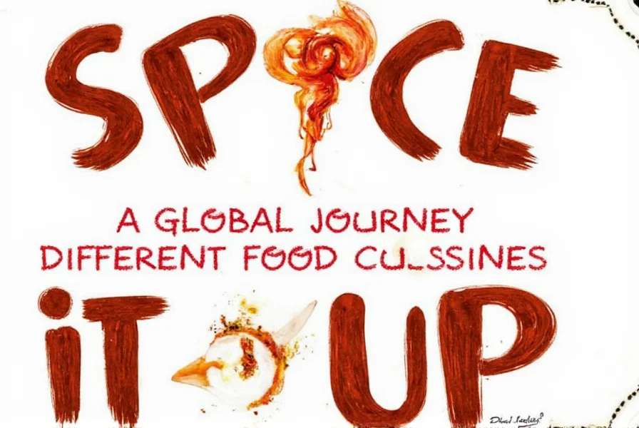 World Map Spices