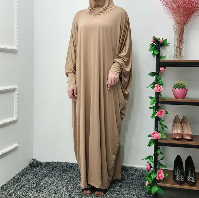 

wholesale loose long khiamr jilbab with long sleeves for women arabic Ialamic clothing, 10