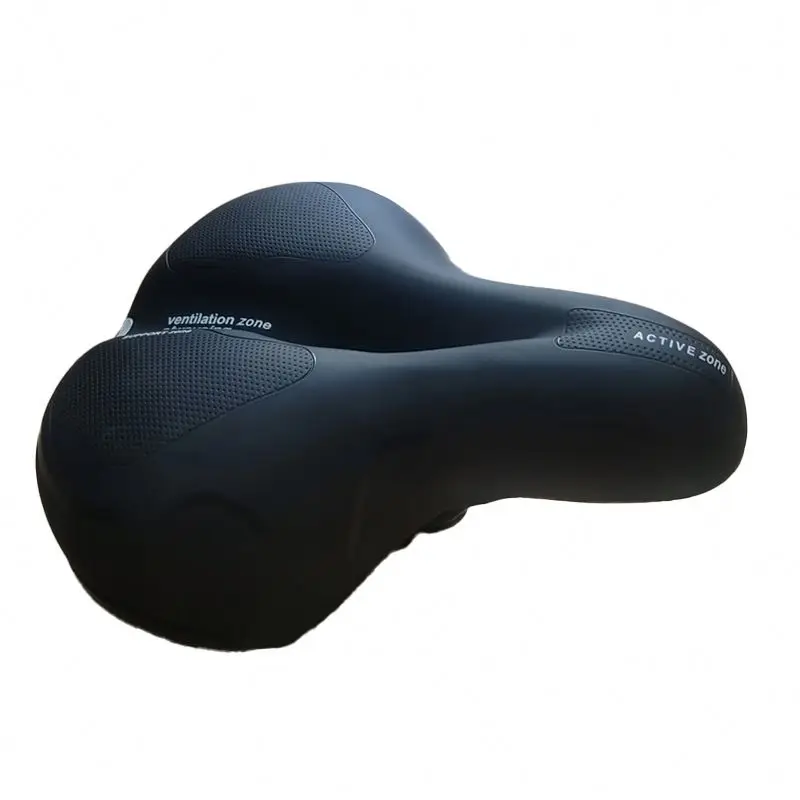 

leather bicycle saddle H0Qhp bike big butt widened soft saddle