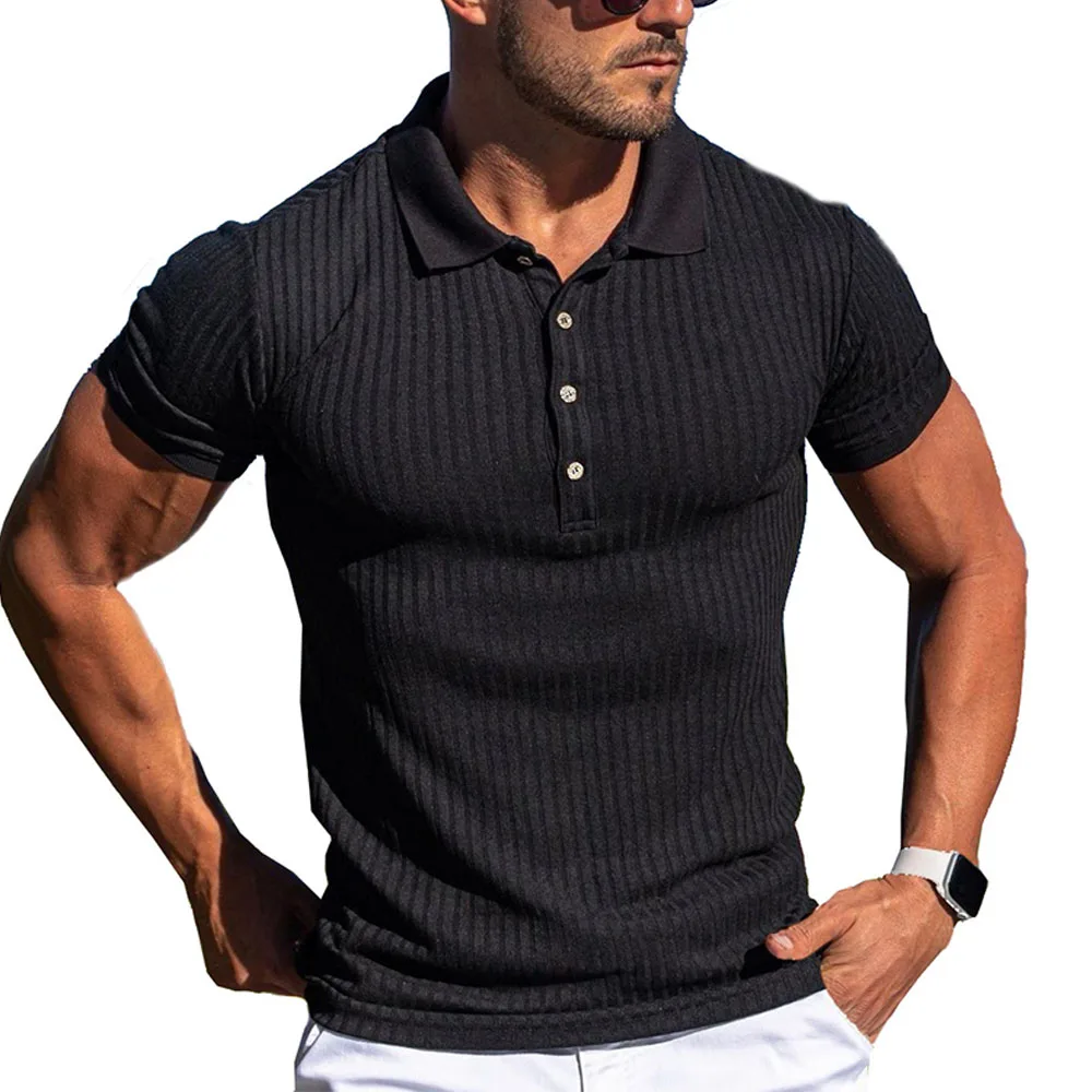 

Wholesale 2021 high quality sport fitness golf shirt mercerized cotton slim fit custom plain polo shirts for men