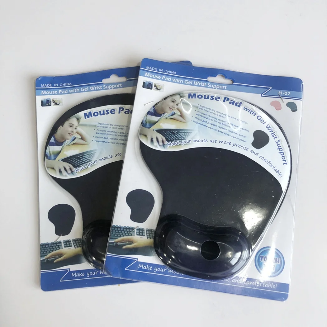

silicone gel wrist support mouse pad wrist rest mouse with wrist support gel, Single color