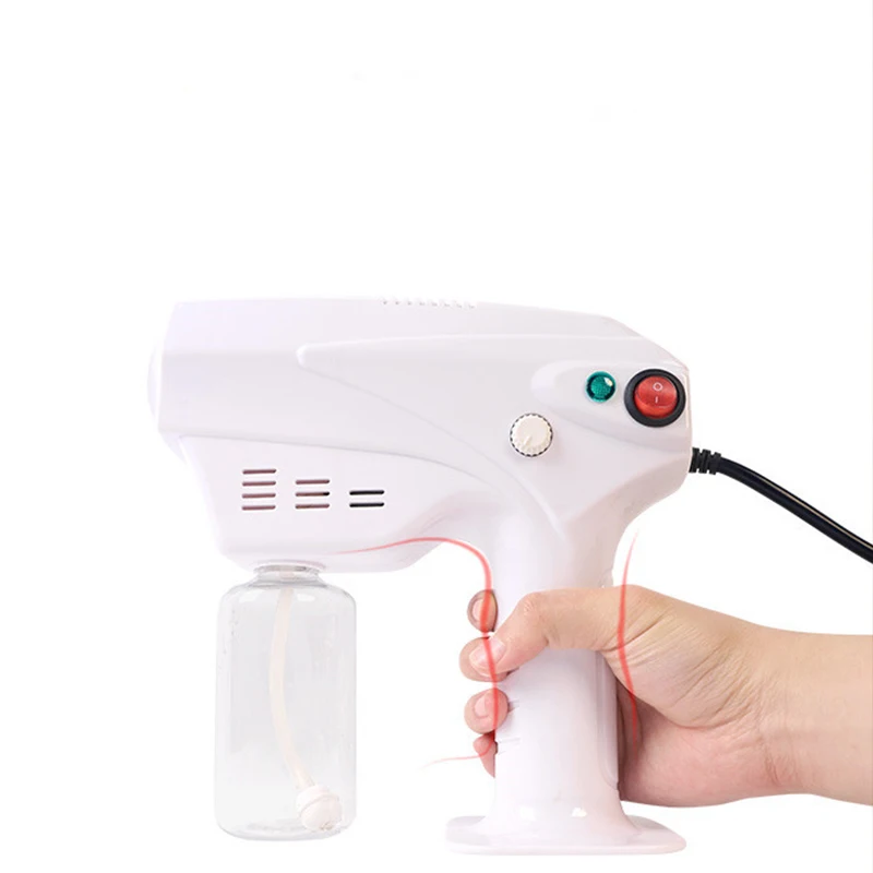 

Portable Blue-ray Sprayer Gun Sterilize Gun Cold ulv Fogger Spray Gun For Room and Car Disinfecting