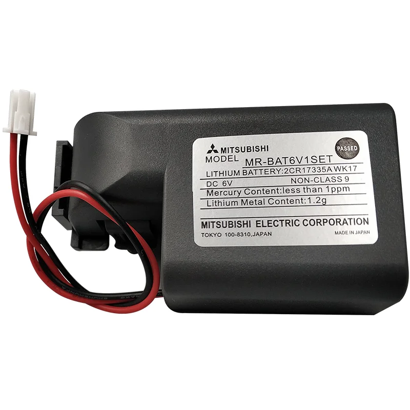 Mitsubishi Servo Lithium Battery Mrj4 Mrbat6v1set 6v Lithium Battery