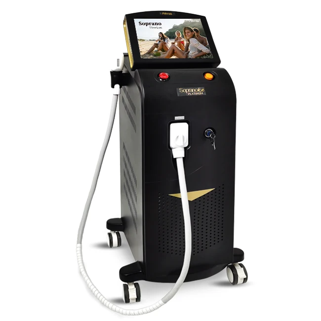 

ISO CE approval Alma 12bar triple wavelength laser diode 808nm diode laser hair removal machine, Variety choices