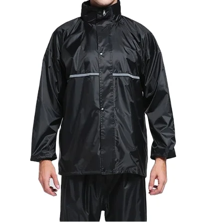 

Reflective pvc waterproof raincoat work clothes for motorcycle riders, Muti-color