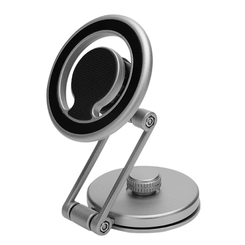 Multi-Function Adjustment Cellphone Stand Bracket 360 Degree Rotating Alloy Magnetic Car Mobile Phone Holder