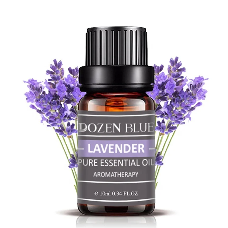 

10Ml Top Grade Organic Natural Plant Extract 100% Pure Therapeutic Lavender Essential Oil