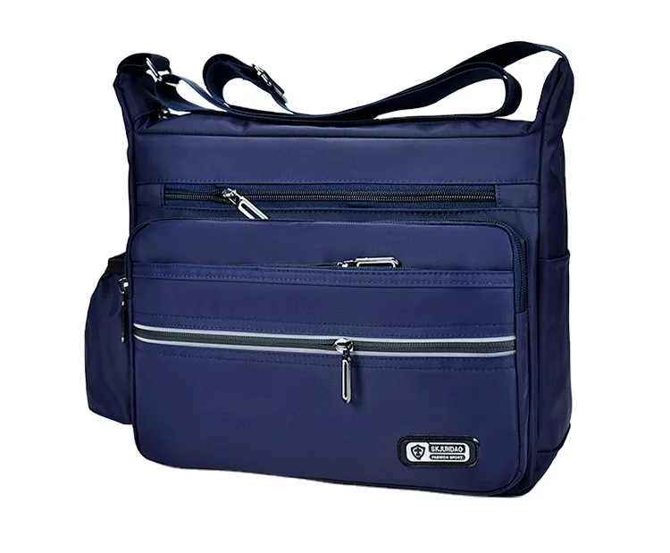 

Men's Working Style Crossbody Bag Oxford Trendy Functional College Student Postman Casual Shoulder Bag