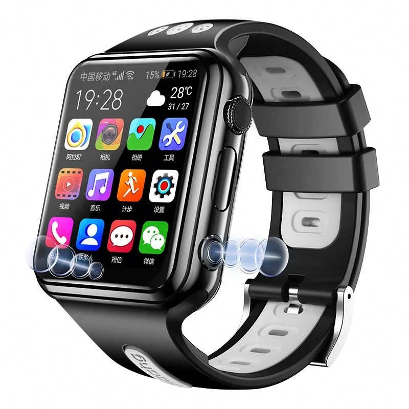 

W5 4G GPS Wifi location Student/Kids Smart Watch Phone android system clock app install Smartwatch 4G SIM Card