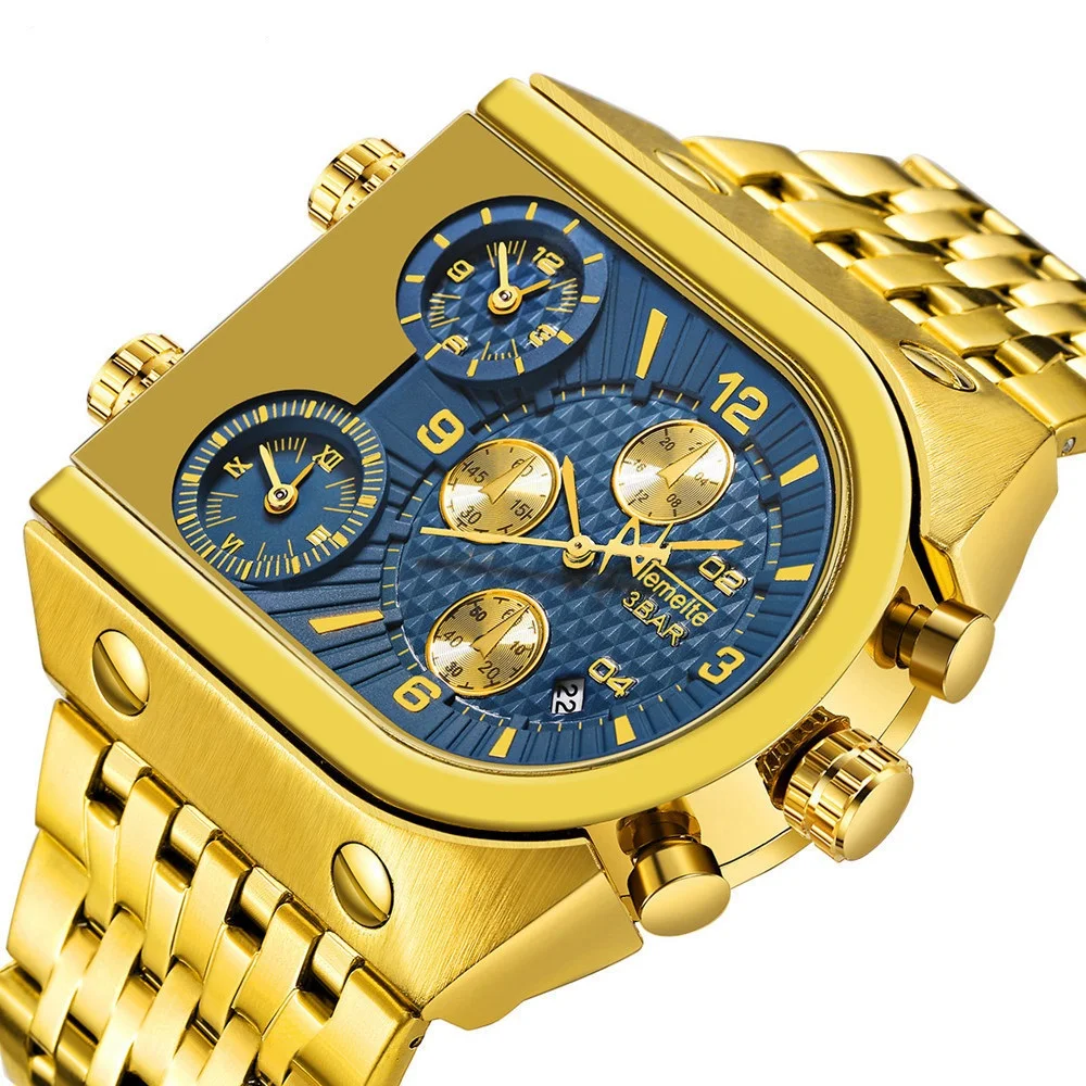 

Temeite 2019 China Suppliers Factory Watches Men Wrist Male Custom Men Skeleton Gold Date Wholesale Watches Men Wrist Digital, 9-color