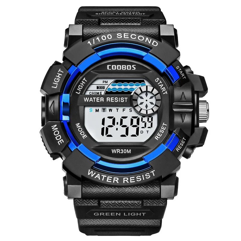 

Luminous Men Outdoor Sport Watches Students Wrist Watch Led Calendar Waterproof Digital Watch Male Clock Relogio Masculino
