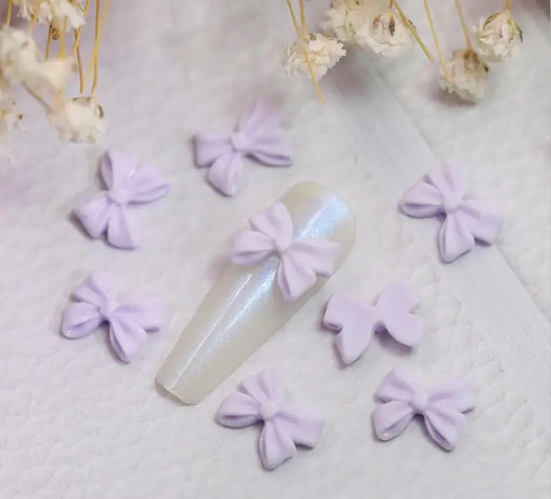 

10 PCS Colorful Butterfly Art Decoration DIY 3D Nail Accessories, Picture
