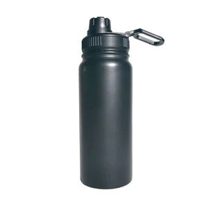 Image of Custom Sport Double Wall Insulated Drinking Reusable Stainless Steel Water Bottles With Custom Logo