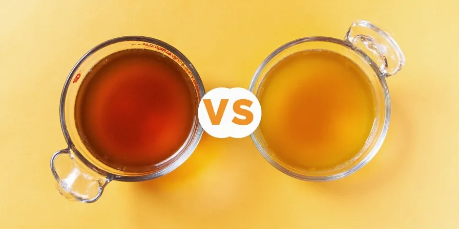 Broth vs Stock comparison