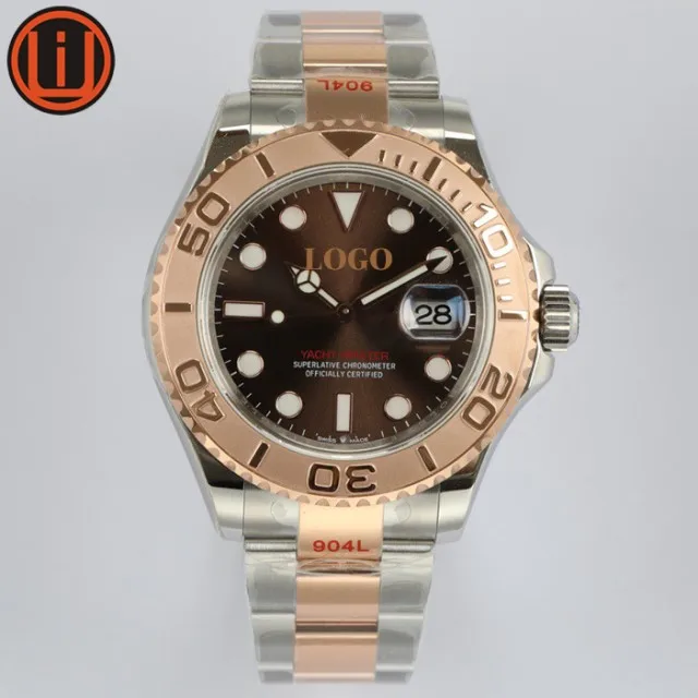 

Top quality Luminous Noob 3235 Movement 72 Hours Power 904L steel 126621 Rose Gold Yacht Master watch