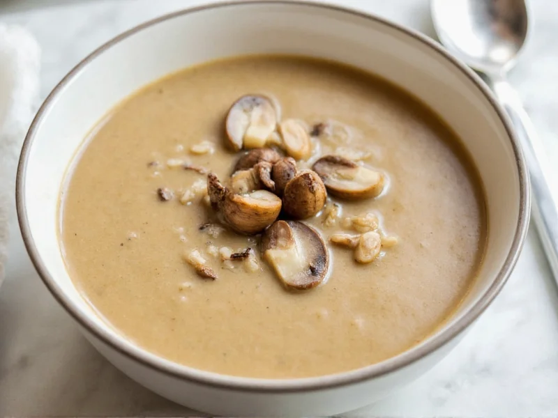 Healthy Mushroom Soup Recipe: Nutritious & Creamy (No Cream!)