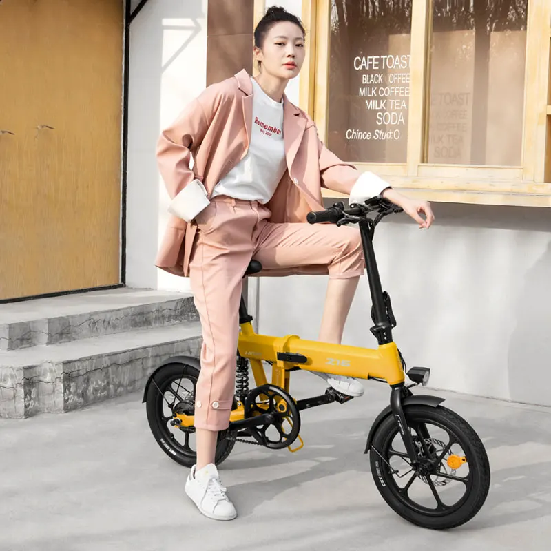 

Mi has pinhimo HIMO Z16 electric moped assist bicycle motorcycle convenient folding lithium battery