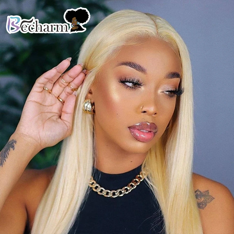 

Free Shipping 30% OFF Wholesale 613 Lace Front Wig Straight Body Wave Unprocessed Remy Brazilian Human Hair For Black Women