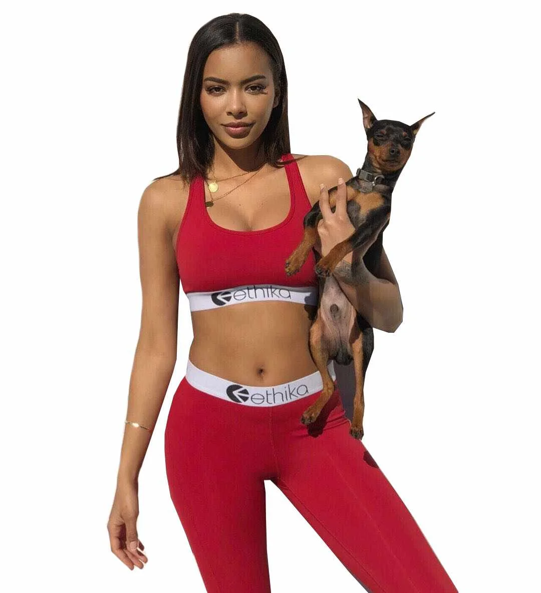 

Wholesale D8375 camouflage printed sports wear set waistcoat sleeveless sport two pcs set women ethika women set