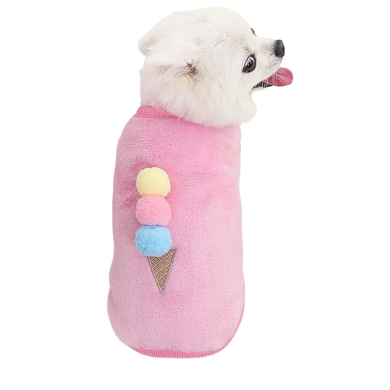 

Hot sale pet clothes dog cat warm thicker pet clothes, As shown in details