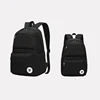 Modern design school bag set girl plain color backpack nice for unisex