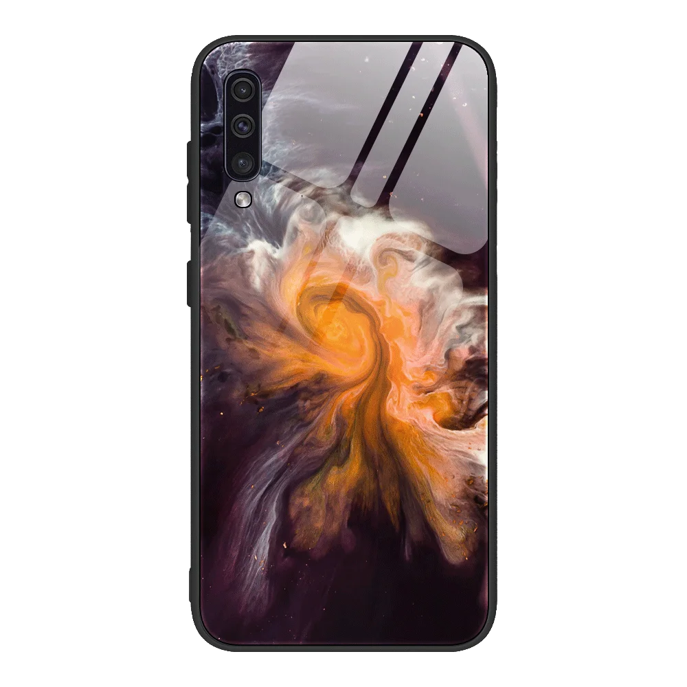 

Luxury Marble glass Back Cover Case For Samsung Galaxy S10 Plus S10E S8 S7 Edge A50 A10 A20 A30 A70 M10 Note 9 8 S9 Plus