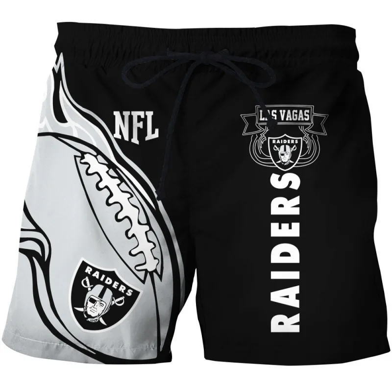 

2021 NFL Bucc Steelers Packers Raiders Sport Breathable Fashion Cosutom Quick Dry 3D print Shorts, Mix color