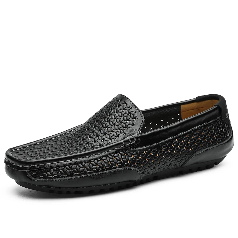 

Hollow-Out Breathable Loafers shoes for men casual shoes Moccasins for men