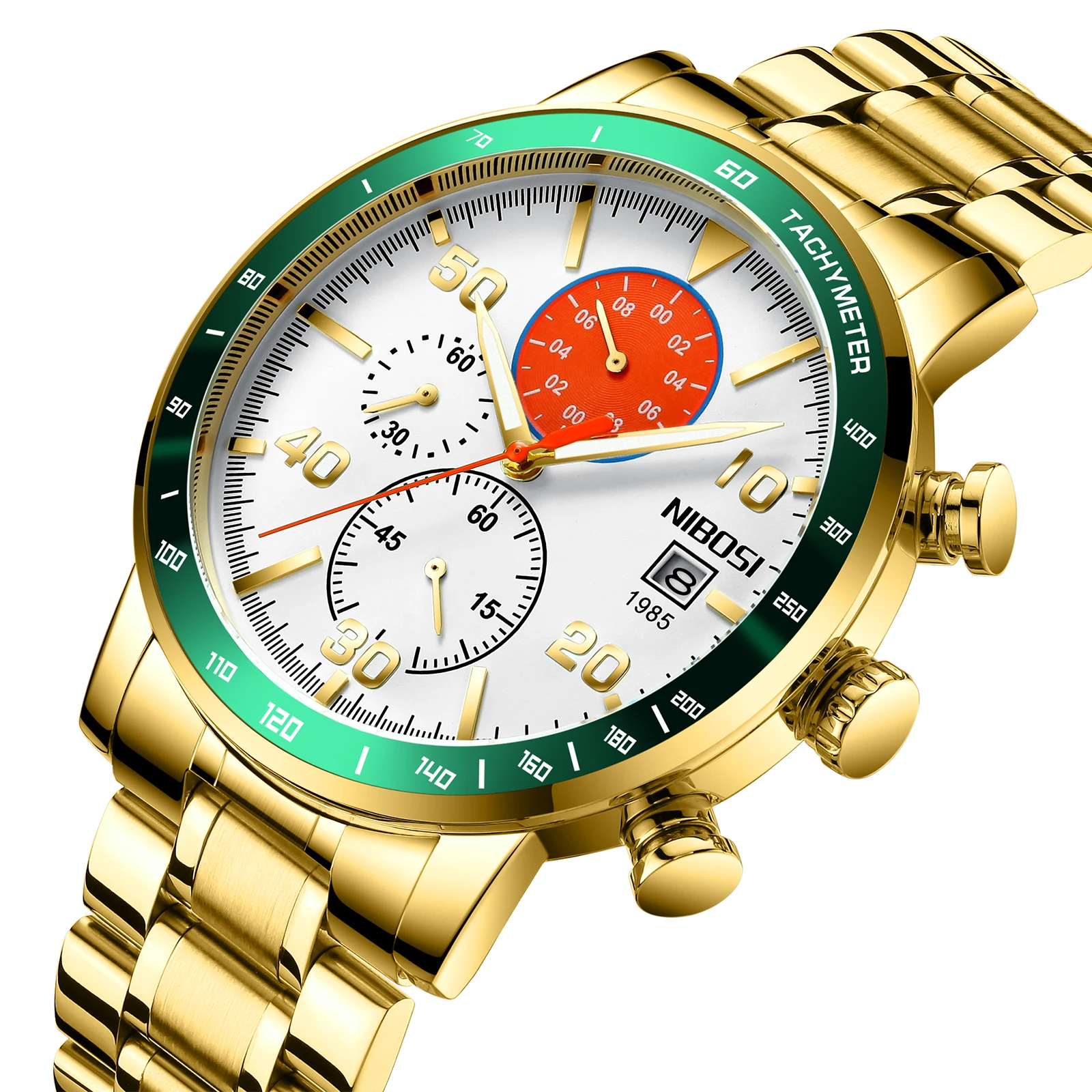 

NIBOSI new watch 2380 montres-bracelets en quartz pour hommes et femmes waterproof dropshipping