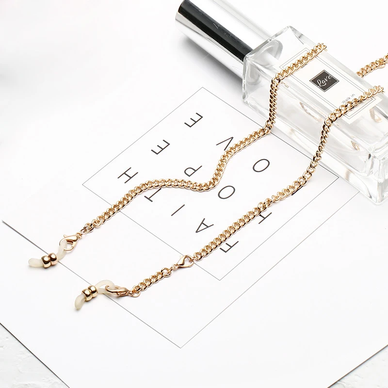 

2020 Newest Fashion Alloy Necklace Sunglasses Holder Chunky Eyewear Chain Eyeglass Chain