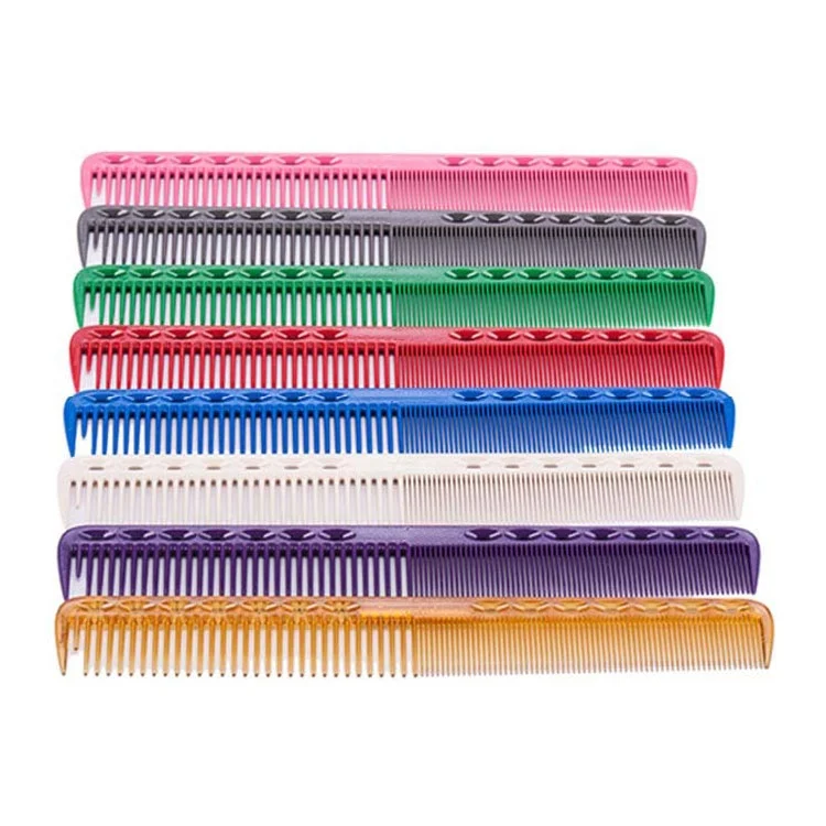

Amazon Top Seller 6 colors straight Hair Combs Salon Hairdressing Antistatic Comb For Barber Hair Cutting