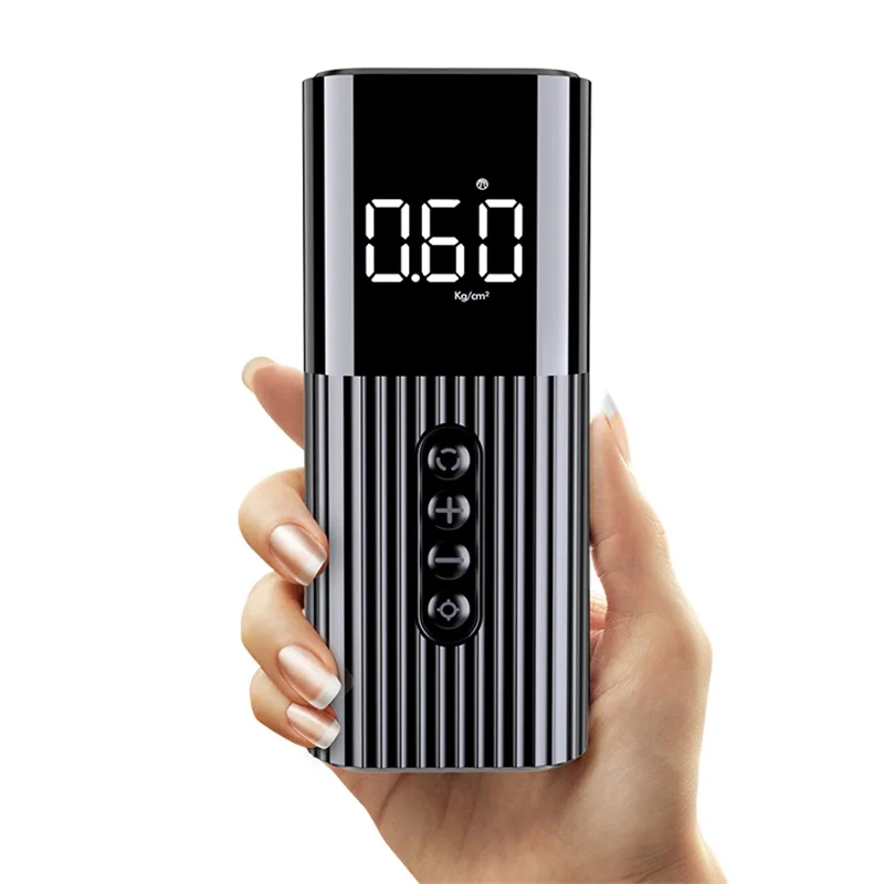 
12V Tire Inflator Air Compressor Digital Portable Electric Car Tyre Inflator Air Pump for Car Bike Ball 