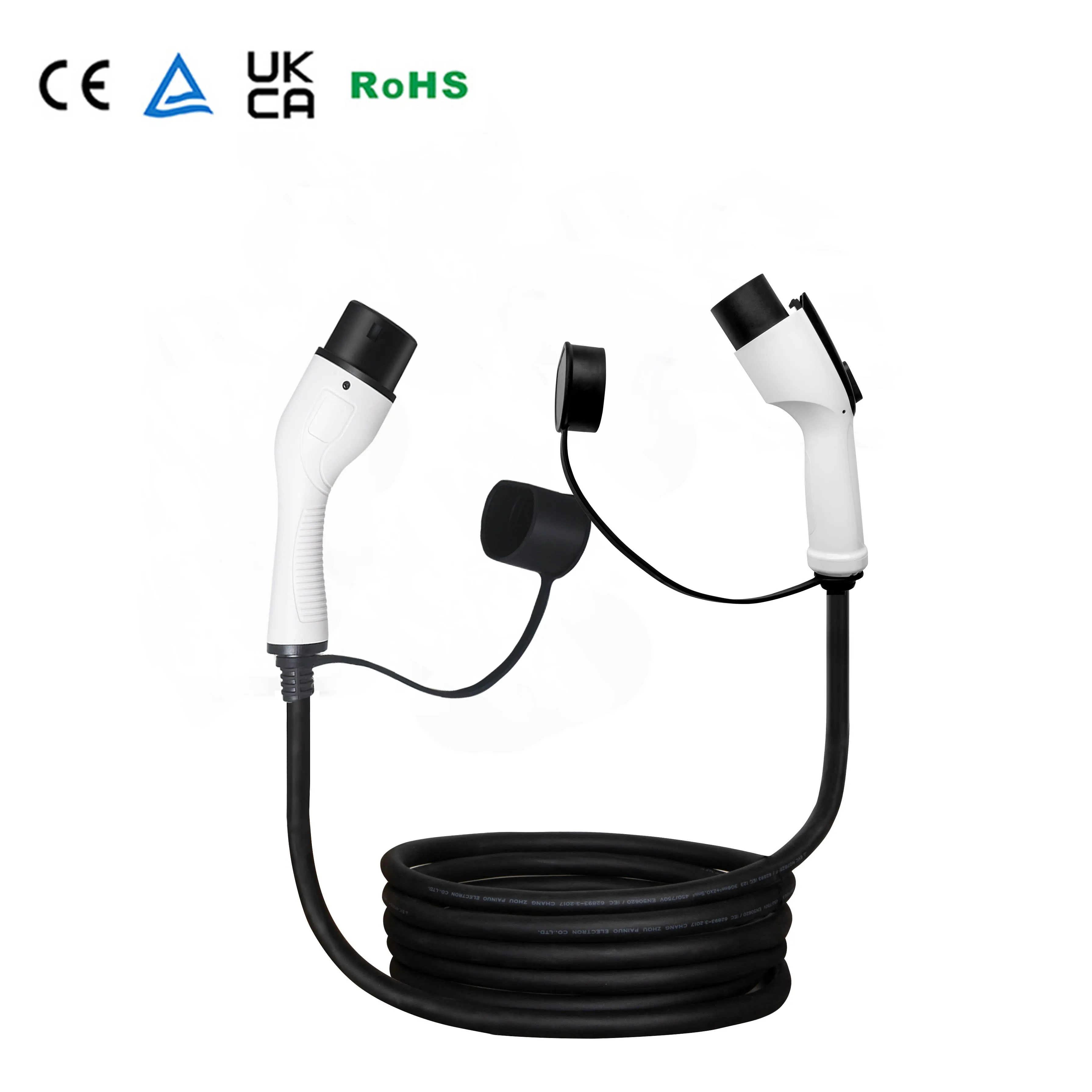 

Portable charger cable 110V-380V type 2 to GBT ev charging cable extension